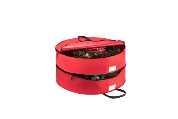 Wreath Storage Bags - XMASSTORAGE dust-proof wreath and garland storage bags